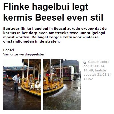 Uit dagblad de Limburger